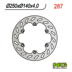 NG TARCZA HAMULCOWA PRZÓD APRILIA RX 50`03-06, ETX 125`85-90, RX 125`89-00 (250X140X4)